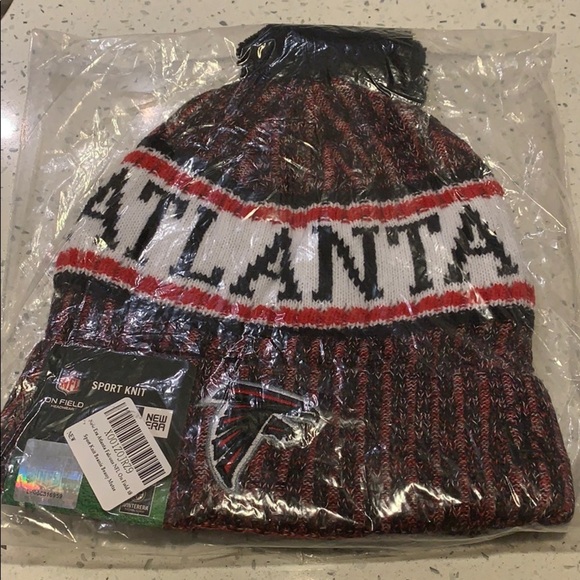Atlanta Falcon NFL Knit Beanie Hat NWT - Picture 1 of 4